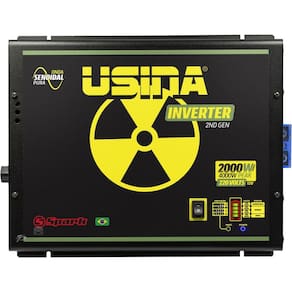 Inversor Usina Onda Senoidal Pura Transformador Inverter 12 Volts para 220 Volts 2000 Watts