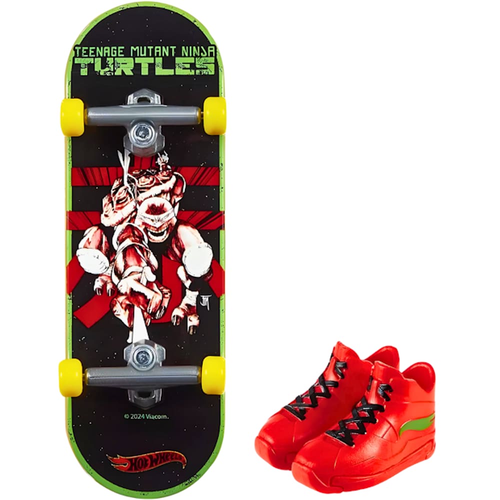 Hot Wheels Skate Shape + Tênis Licenciado HMY18 Mattel