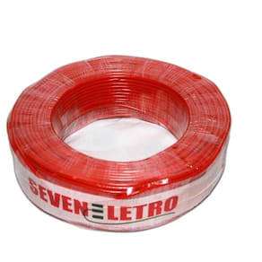 Fio Cabo Flexivel 4 Mm - 20 Metros/ Vermelho