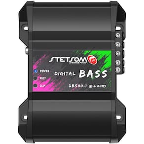 Módulo Amplificador Stetsom Bass DB 500 500.1 500W Rms 4 Ohms 1 Canal