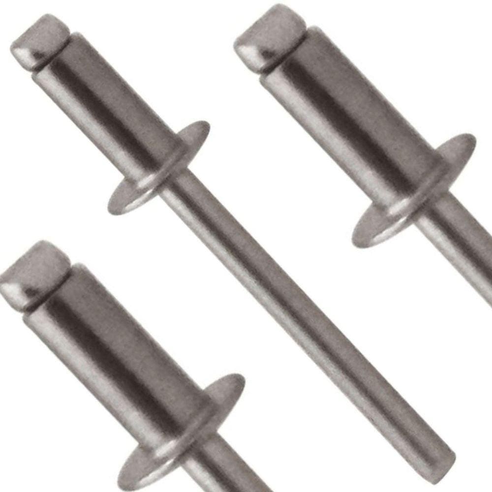 Rebite Pop De Repuxo Aço Inox 304 - 512 4.8X12 Com 100Pça