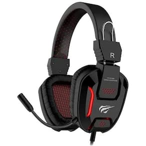 Fone De Ouvido Headset Gamer Com Microfone Led Red Headphone