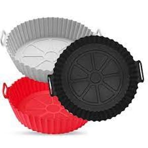 Forma Para Air Fryer Silicone 16 X 5,5Cm