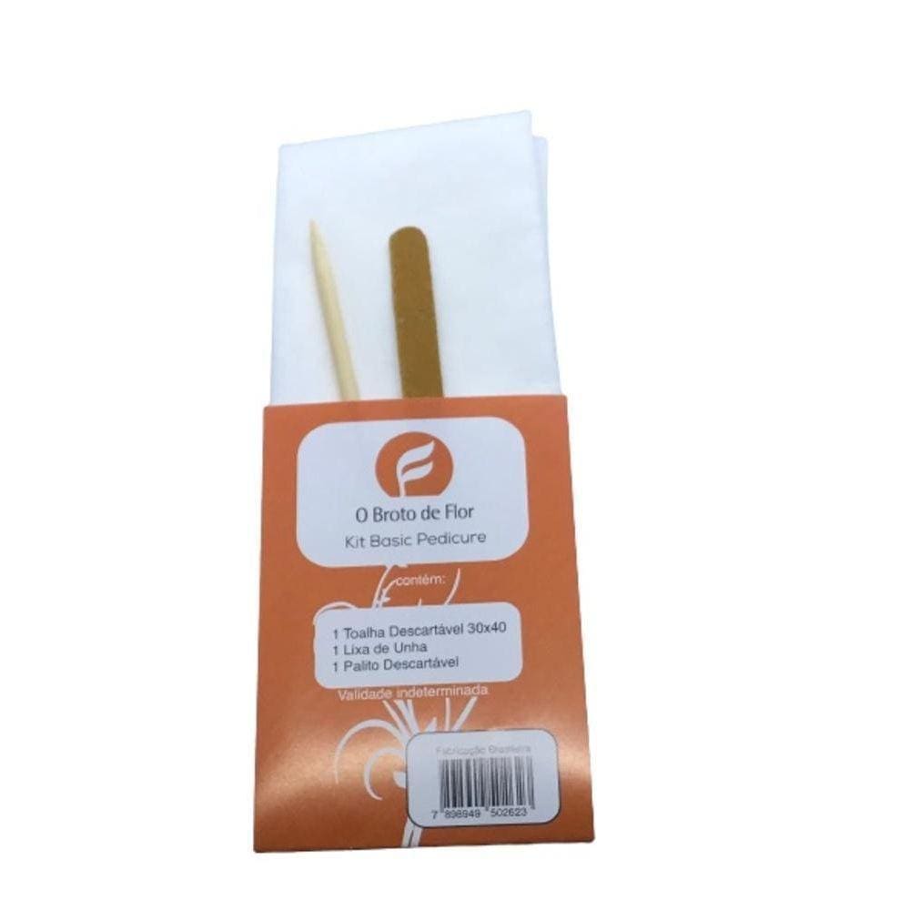 Kit Pedicure Descartável O Broto de Flor - 20 Unidades