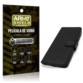 Capa Flip Carteira Samsung S23 Plus + Película 3D