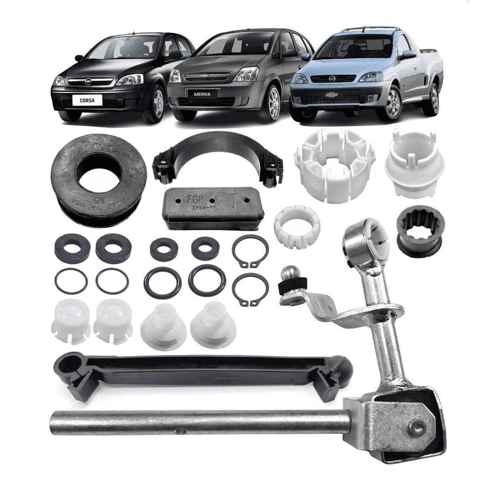 Kit Bucha Trambulador Câmbio Corsa Joy Maxx Meriva 02 A 12