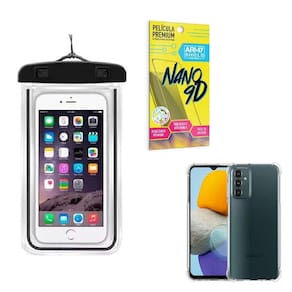 Capinha Samsung M23 + Capa A Prova Dágua + Película Nano 9D
