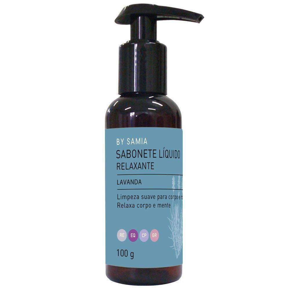 Relaxante Sabonete Liquido  Lavanda 100 G By Samia
