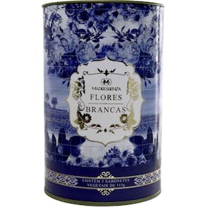 Kit De Sabonetes Em Barra Madressenza Flores Brancas 115 G