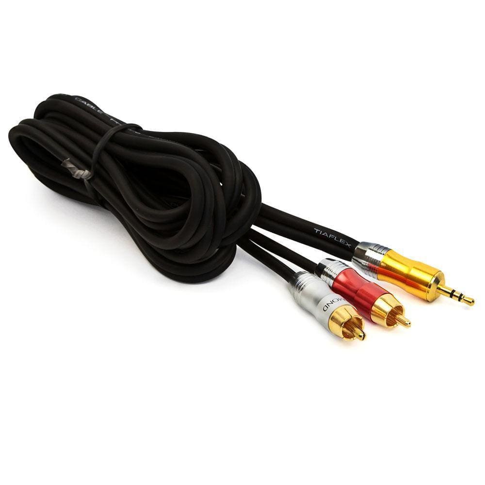 Cabo P2 Para 2 Rca Profissional - 45 Metros