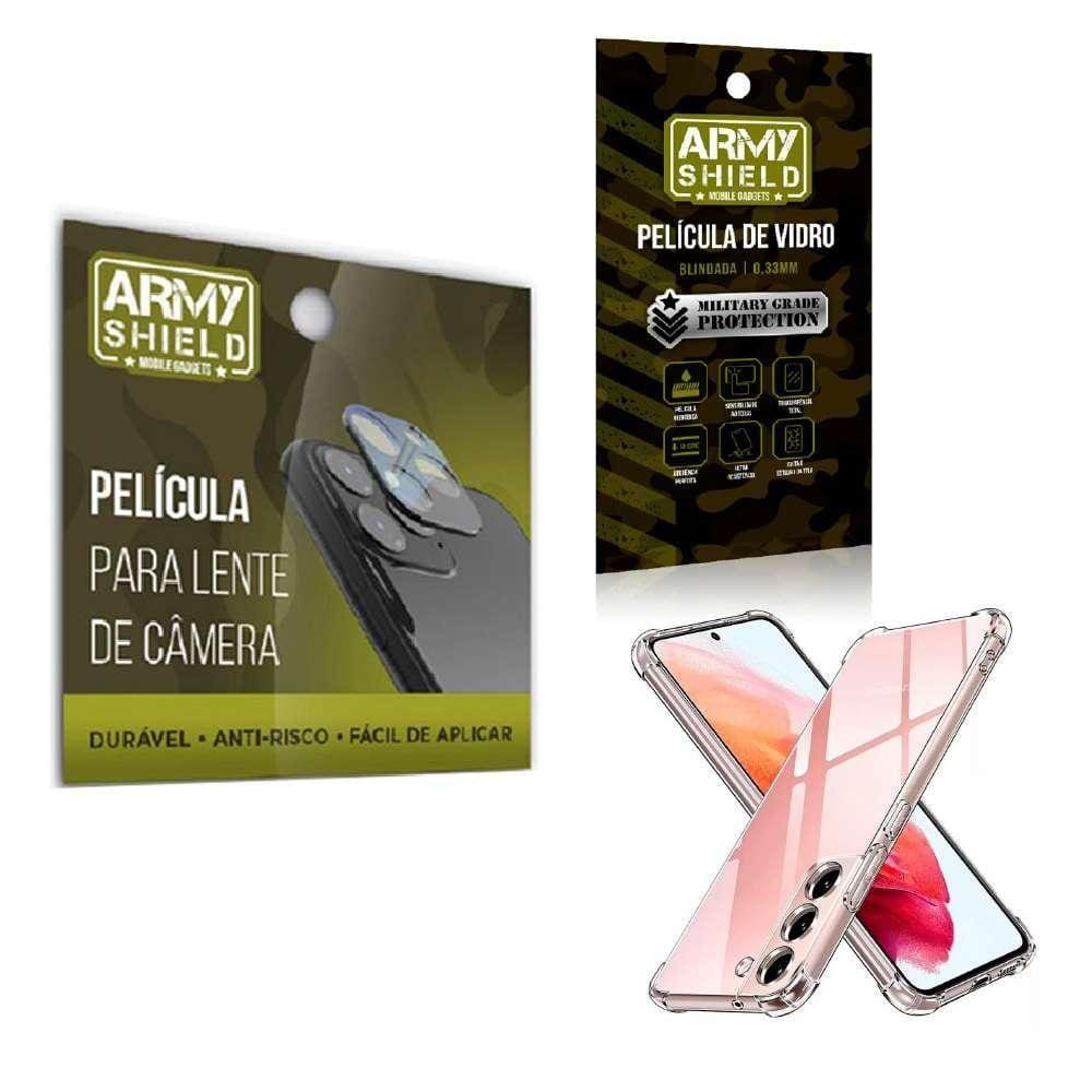 Película De Câmera E Tela Samsung S23 Plus E Capa Anti Shock