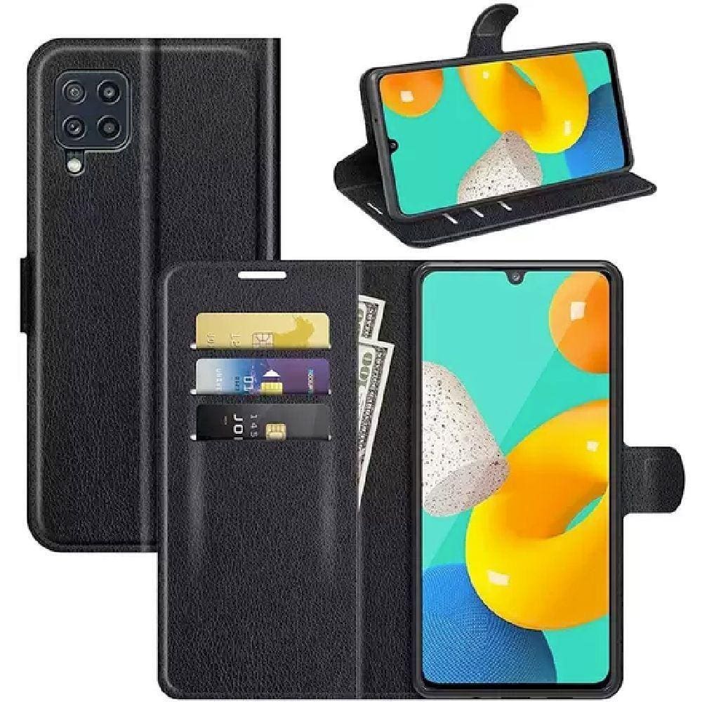 Capa Capinha Carteira Samsung M32 Com Porta Cartão