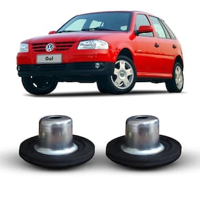 2 Kit Calço Prato Superior Mola Dianteira Vw Gol 2006 A 2014