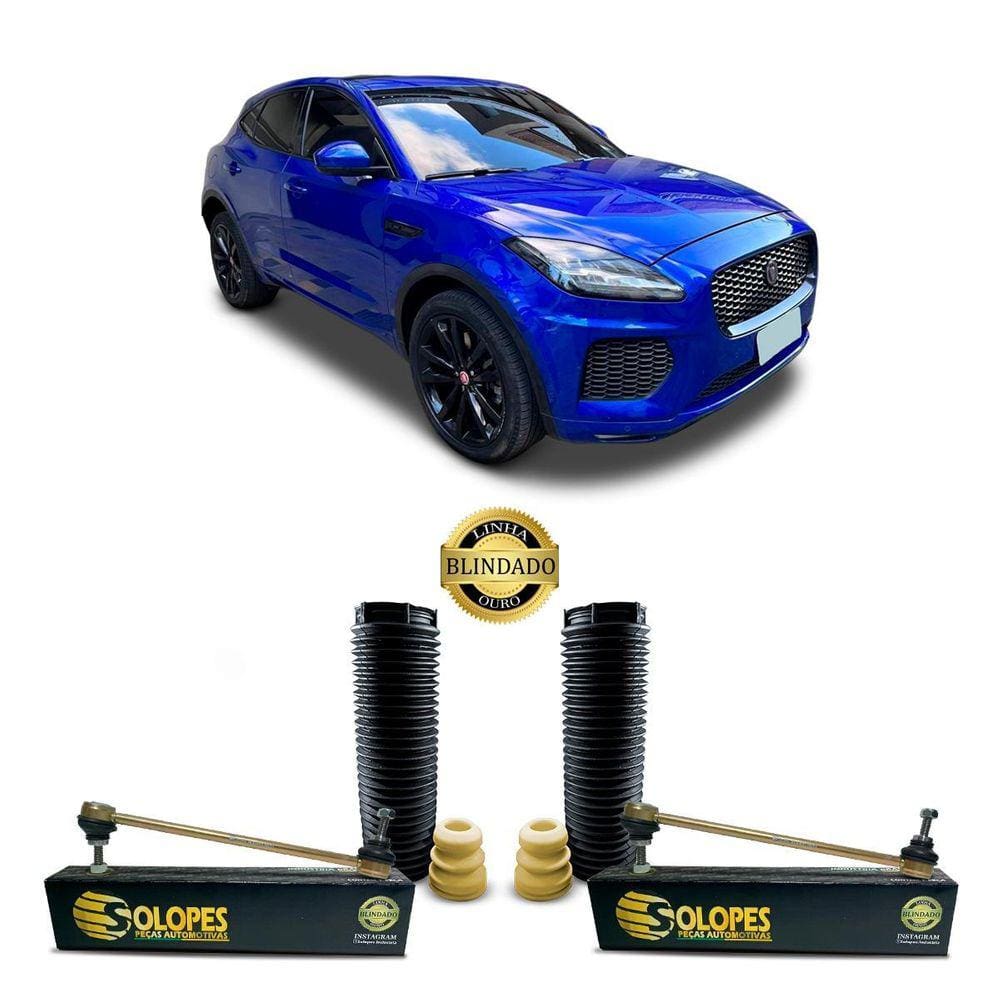 Par Kit Bieleta Dianteira Jaguar E-Pace 2018 A 2020 Blindado