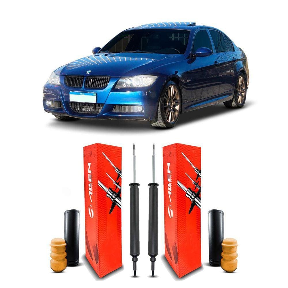 Par Amortecedores Kit Parcial Traseiro Bmw 330I 2005 A 2010