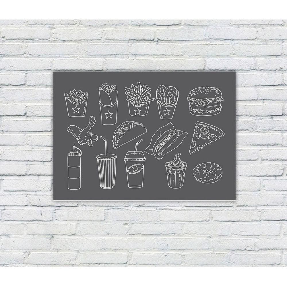 Placa Decorativa MDF Cantinho do Churrasco 37