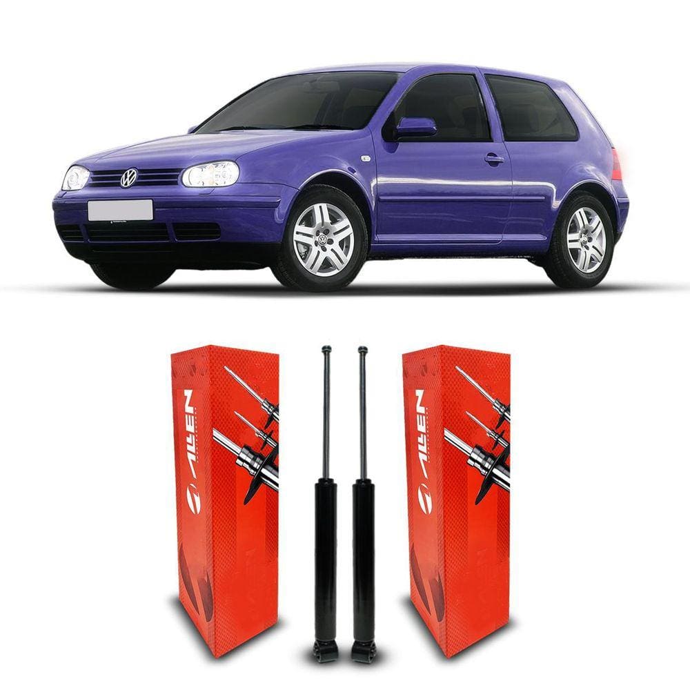 2 Amortecedores Suspensão Traseira Volks Golf 2006