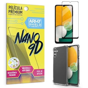 Capa Samsung A13 5G Anti Shock + Película Nano Cerâmica 9D