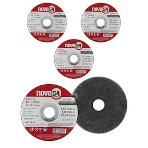 Disco de Corte Dcn 954 115mm x 1,0mm - G46 - Nove54