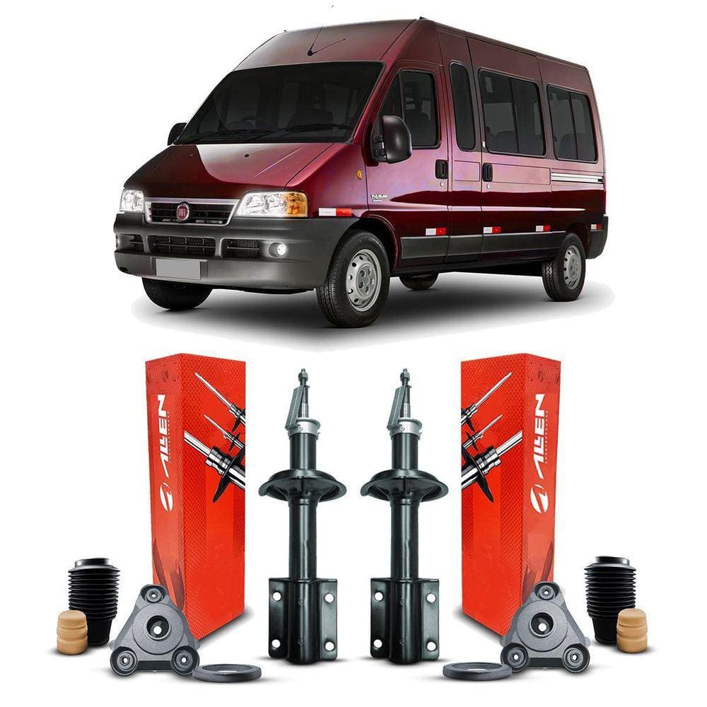 Kit Amortecedor Ducato 06-17 Coifa Batente Coxim Auto Imp.