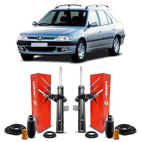 Par Amortecedor + Kit Dianteiro Peugeot 306 Sw 94-02