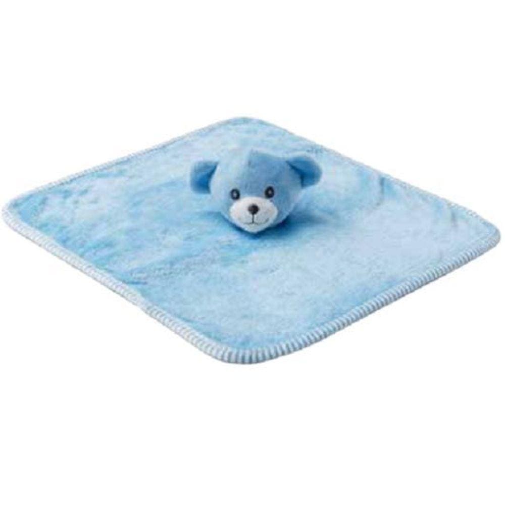 Naninha Amiguinho Ursinho Azul 36X36Cm - Loani