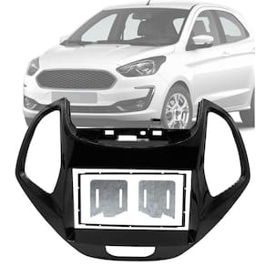 Moldura Painel 2 Din 7 Polegadas Ford Ka 2019 Até 2021 Hatch