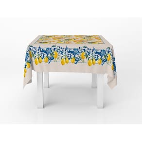 Toalha De Mesa Quadrada Stmhome 1,50M X 1,50M Limone