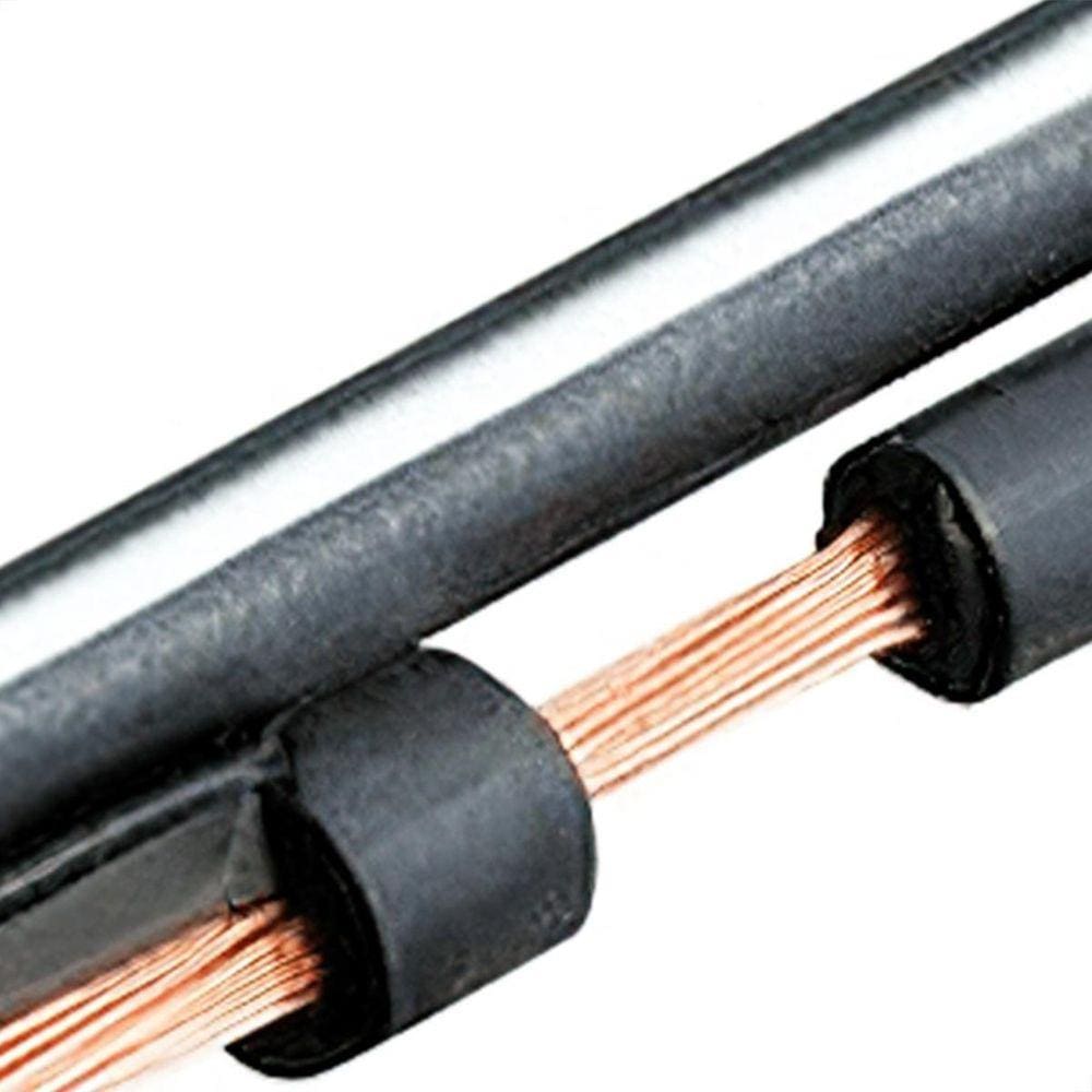 Cabo Polarizado Externo 2X1.50 - Preto 10 Metros