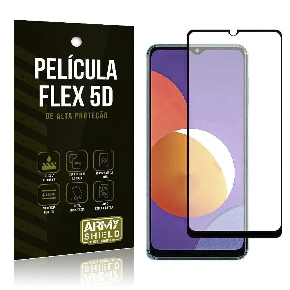 Película Flex Galaxy M12 Não Quebra Cobre A Tela Toda