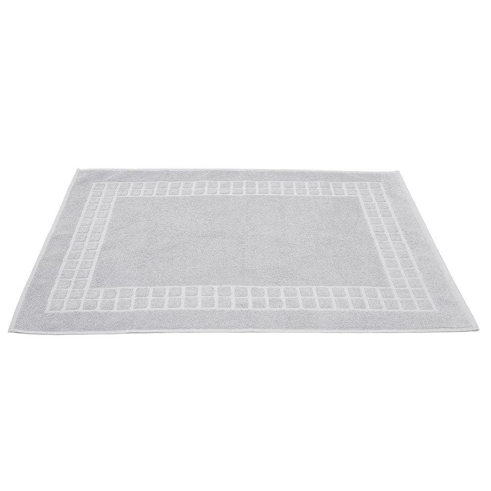 Toalha De Piso Domus 50X80Cm 100% Algodão Cinza Buettner