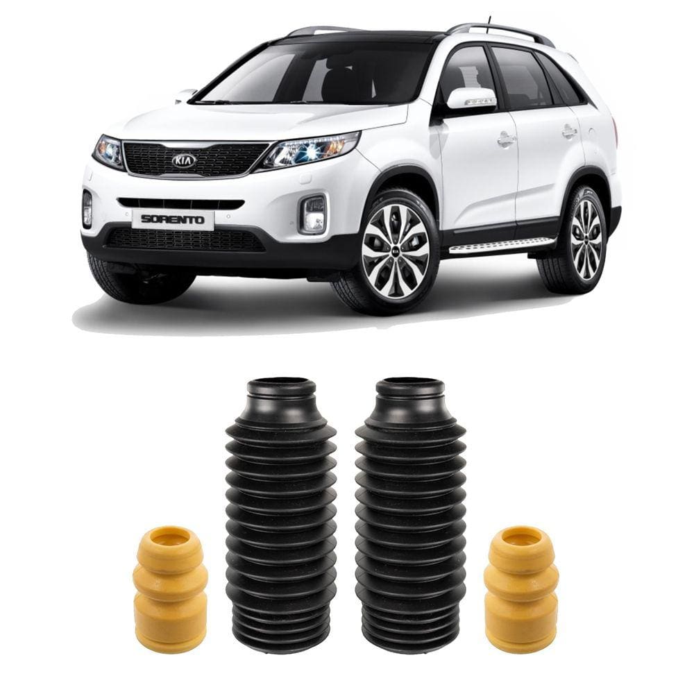 Par Batente Coifa Suspensão Dianteira Sorento 2.4 2014 2015