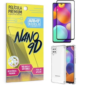 Capinha Samsung M62 Anti Shock + Película Nano Cerâmica 9D
