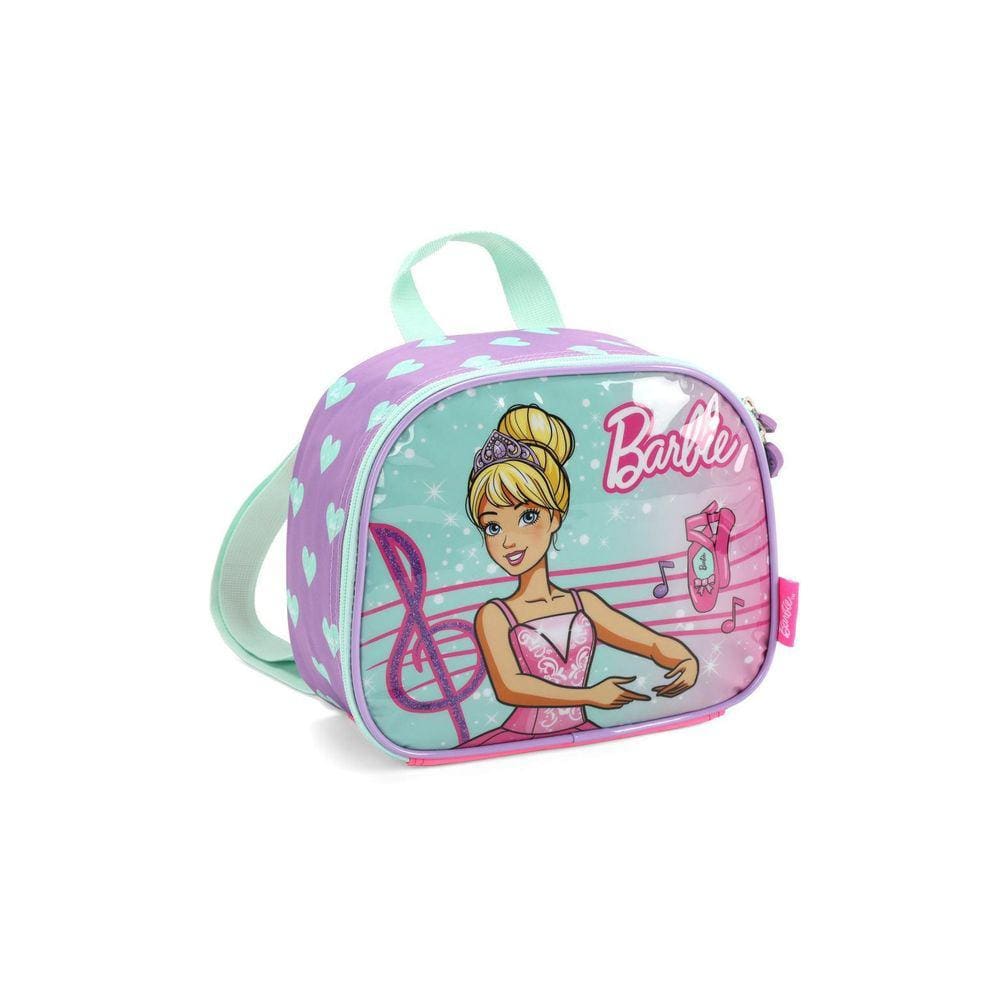 Merendeira Escolar Infantil Juvenil Lancheira Da Barbie
