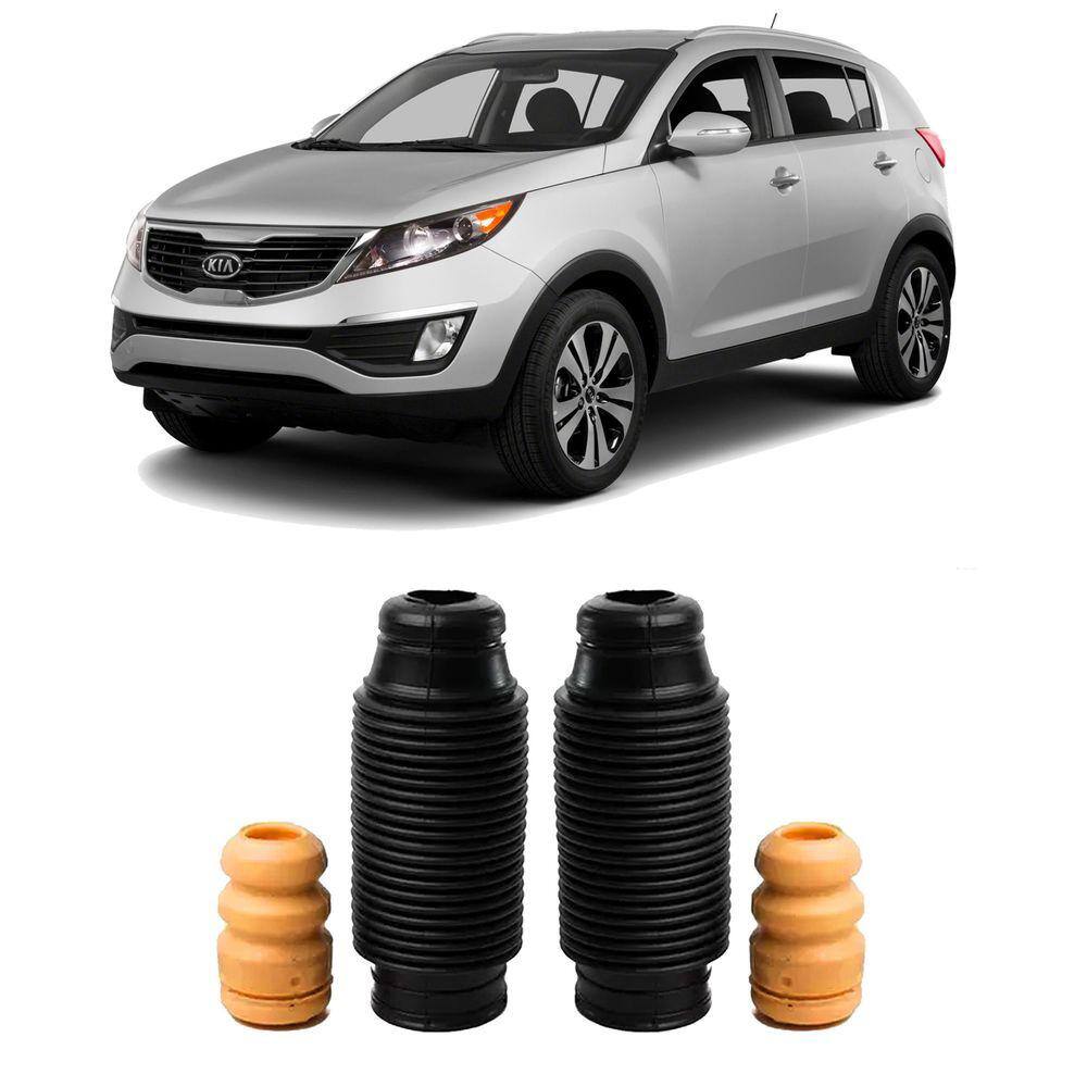 Kit 2 Batente Coifa Haste Suspensão Dianteira 2012-13