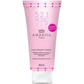Hidratante Corporal Feminino 521 Vip Rose Amakha Paris 80Ml