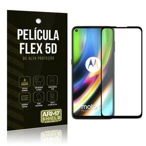 Película Flex 5D Cobre A Tela Toda Blindada Moto G9 Plus