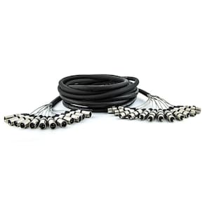 Multicabos Xlr 12 Vias Cirilo Cabos - 25 Mt