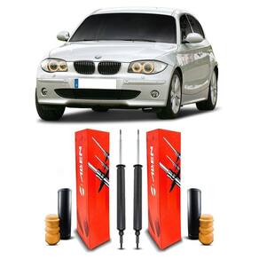 Par Amortecedor Kit Parcial Traseiro Bmw 130I 2005 Até 2011
