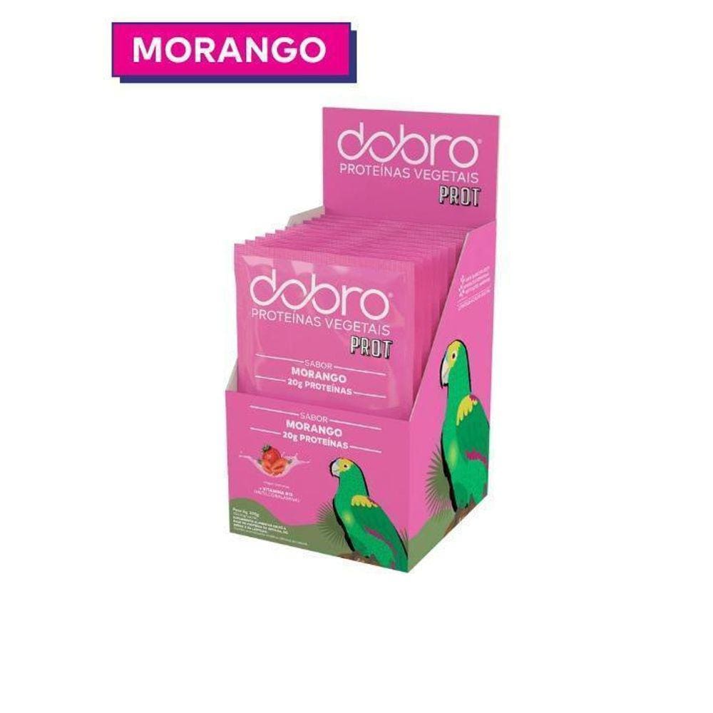 Sachê Proteína Morango 10 un x 30g - Proteínas Veganas