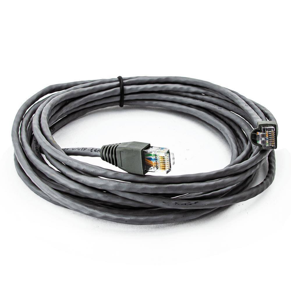Cabo De Rede Nexans Cat5E Montado Cinza - 20 Metros