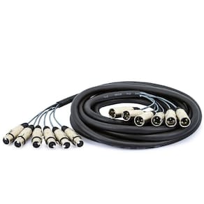 Multicabos Xlr 28 Vias Cirilo Cabos - 30 Mt