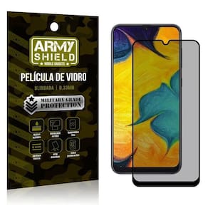Película De Vidro 3D Privacidade Galaxy A30 - Armyshield