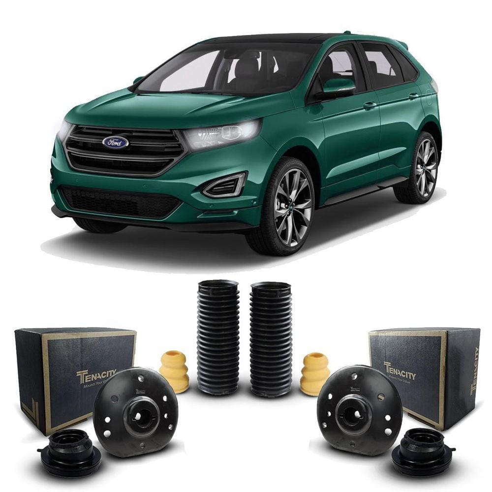 Par Kit Coxim Guarda Pó Suspensão Dianteira Edge 2016 A 2019