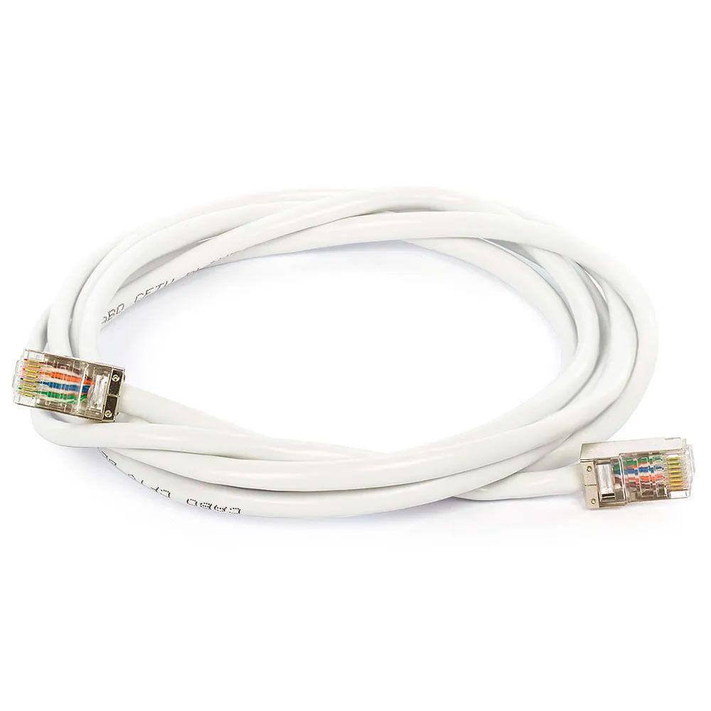 Cabo De Rede Blindado Cat 5 Com Conectores Rj45 - 30 Metros