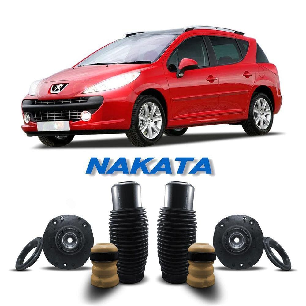 2 Kit Batente Rolamento Dianteiro Peugeot 207 Sw 2008 A 2013