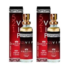 Kit 2 Perfume 521 Vip Men Masculino Amakha Paris Bolso Bolsa