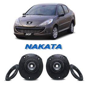 Par Batedor Batente Dianteiro Peugeot 207 Sedan 2009 A 2014