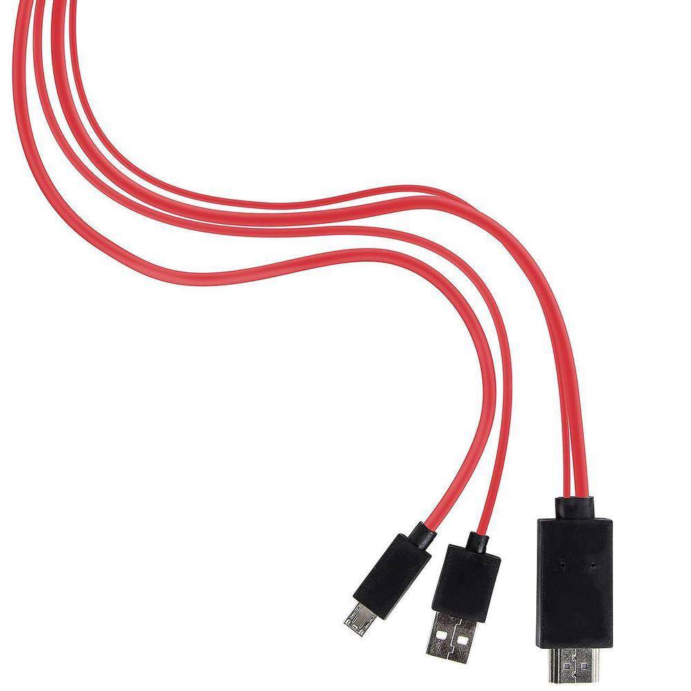 Adaptador Mhl Micro Usb Para Hdmi, Samsung Galaxy S4, S5
