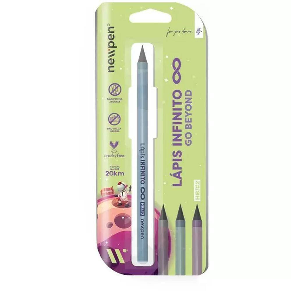 Lápis Infinito Newpen - Não precisa apontar e dura como 100!